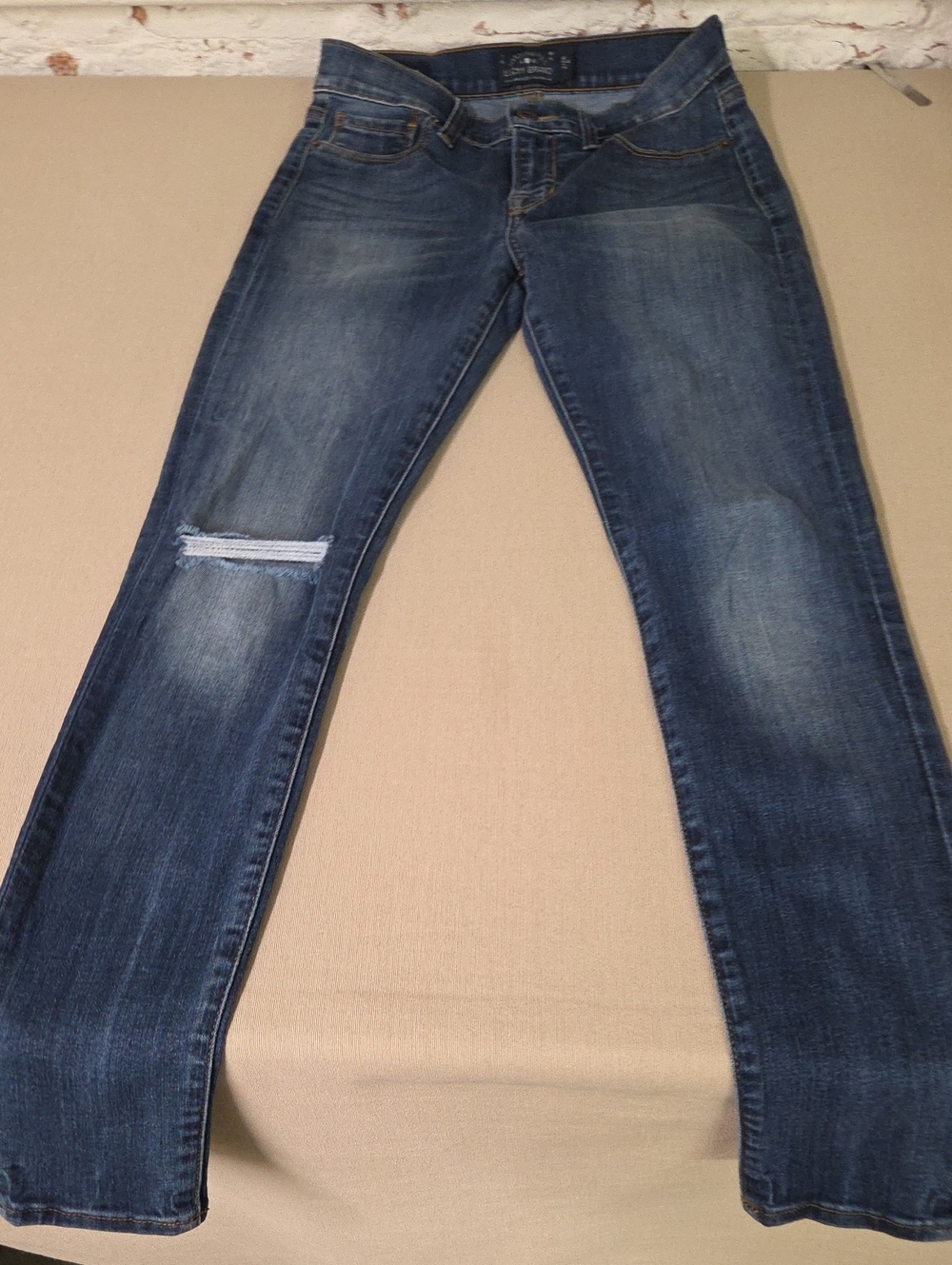 Lucky Brand Women's Faded Blue Skinny Jeans BROOKE Jegging Style Sz 2